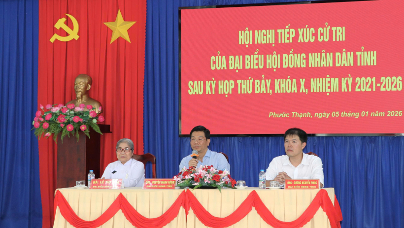 Cử tri x&atilde; Phước Thạnh kiến nghị nhiều về hạ tầng giao th&ocirc;ng