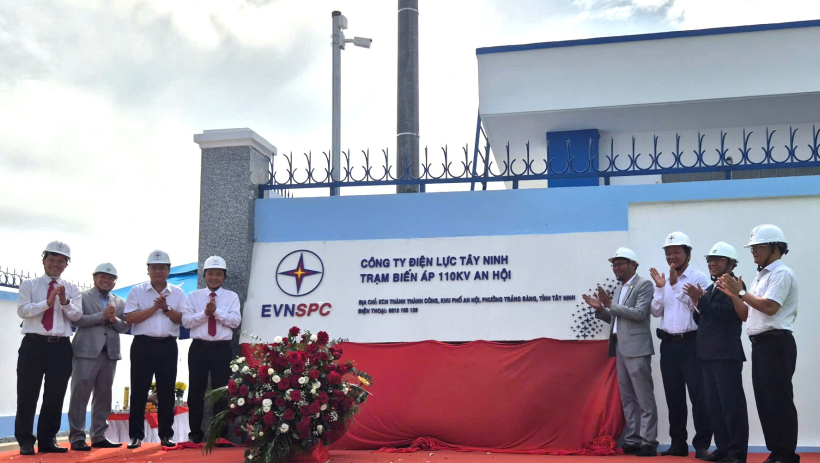 Kh&aacute;nh th&agrave;nh Trạm biến &aacute;p 110kV An Hội (Th&agrave;nh C&ocirc;ng 2)
