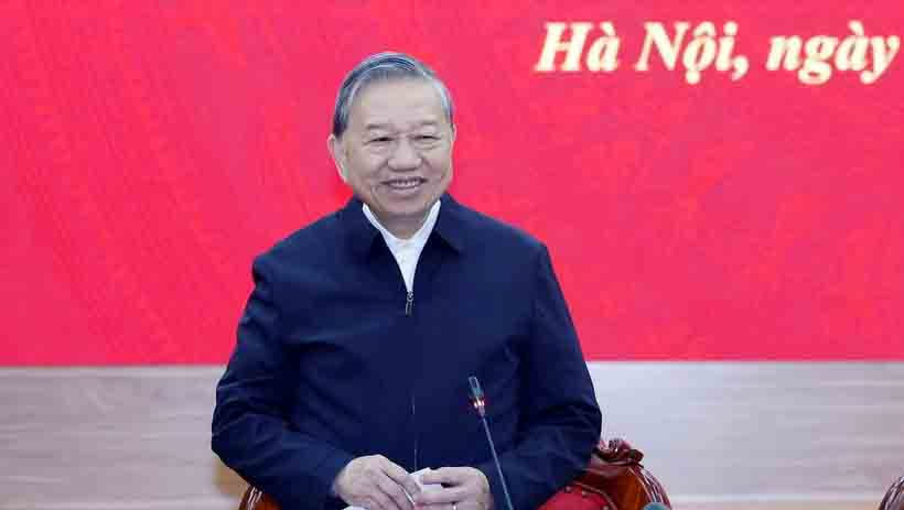 Tổng B&iacute; thư T&ocirc; L&acirc;m: Khơi dậy kh&aacute;t vọng cống hiến, vươn l&ecirc;n của d&acirc;n tộc bằng tri thức v&agrave; s&aacute;ng tạo