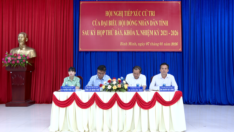 Cử tri phường B&igrave;nh Minh kiến nghị th&aacute;o gỡ bất cập về thủ tục thuế