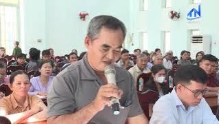 Đại biểu HĐND tỉnh tiếp x&uacute;c cử tri x&atilde; Hưng Thuận