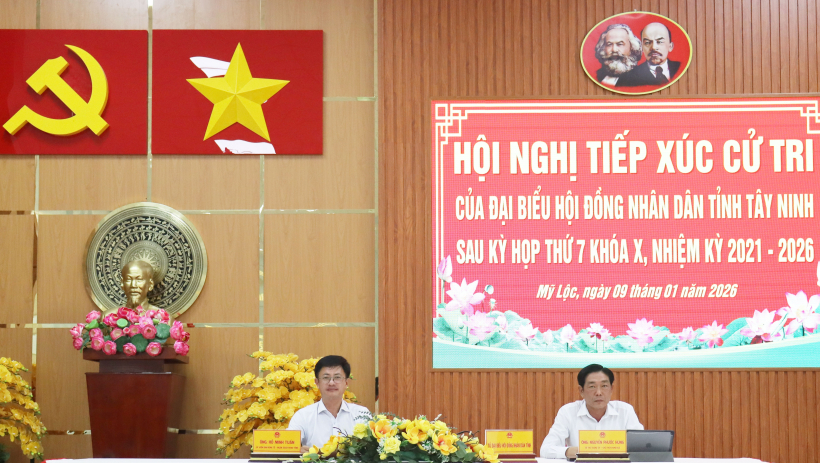 Cử tri x&atilde; Mỹ Lộc, Phước L&yacute; quan t&acirc;m vấn đề m&ocirc;i trường, an to&agrave;n giao th&ocirc;ng