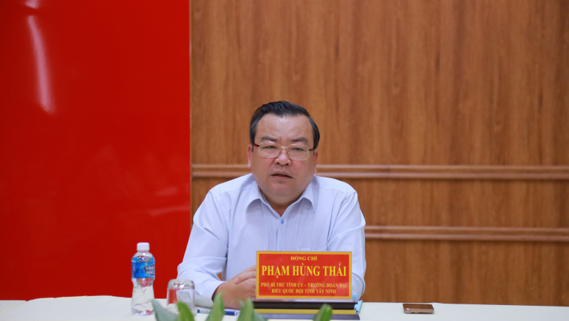 Ph&oacute; B&iacute; thư Tỉnh ủy T&acirc;y Ninh l&agrave;m việc với phường Gia Lộc