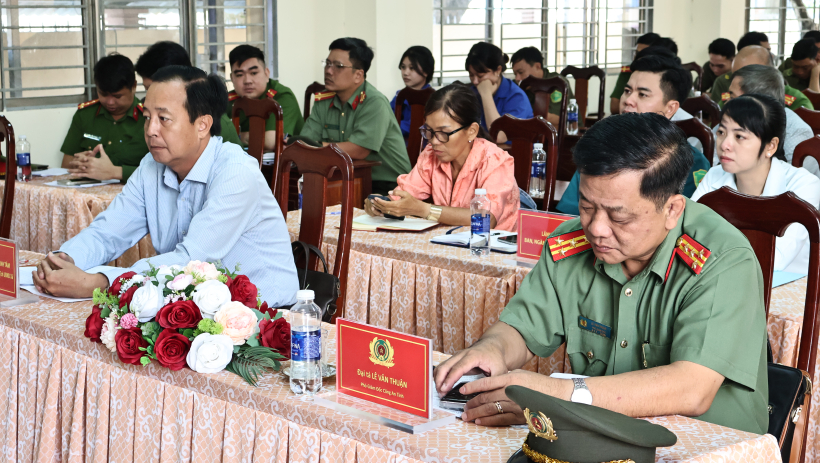 X&atilde; Thạnh Lợi: Tổng kết c&ocirc;ng t&aacute;c C&ocirc;ng an năm 2025