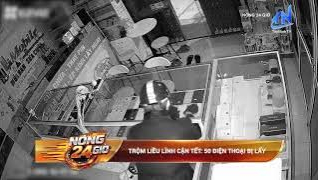 Trộm liều lĩnh cận tết 50 điện thoại bị lấy