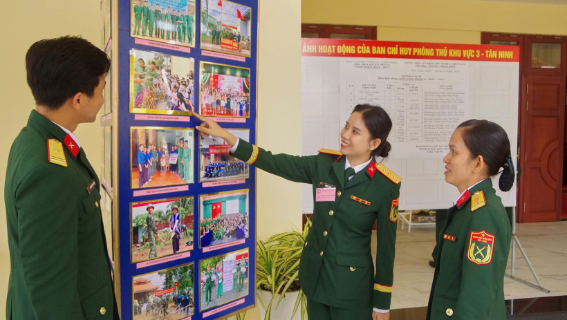 Ban Chỉ huy Ph&ograve;ng thủ khu vực 3 - T&acirc;n Ninh: X&acirc;y dựng đơn vị mẫu mực, ti&ecirc;u biểu