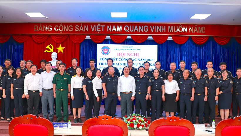 Chi cục Hải quan khu vực XVII tổng kết c&ocirc;ng t&aacute;c năm 2025