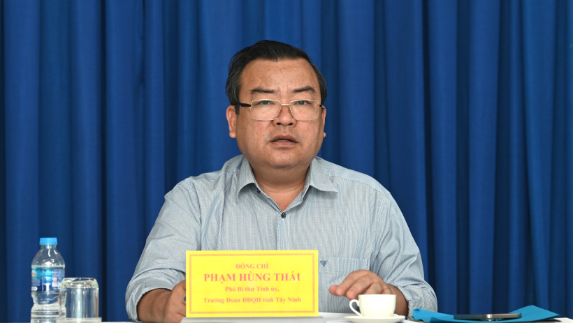 Ph&oacute; B&iacute; thư Tỉnh ủy Phạm H&ugrave;ng Th&aacute;i: L&agrave;m việc với phường An Tịnh về t&igrave;nh h&igrave;nh ph&aacute;t triển kinh tế, x&atilde; hội