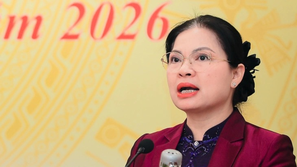 Giới thiệu b&agrave; H&agrave; Thị Nga giữ chức Ph&oacute; chủ tịch - Tổng thư k&yacute; Ủy ban Trung ương MTTQ Việt Nam