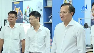 Kh&aacute;nh th&agrave;nh Ph&ograve;ng thực h&agrave;nh gi&aacute;o dục STEM tại Trường THPT T&acirc;n An