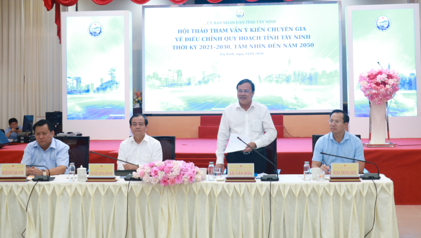 T&acirc;y Ninh: Tham vấn &yacute; kiến chuy&ecirc;n gia về điều chỉnh Quy hoạch tỉnh thời kỳ 2021-2030, tầm nh&igrave;n đến năm 2050