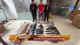 TP.HCM triệt ph&aacute; đường d&acirc;y mua b&aacute;n vũ kh&iacute; qu&acirc;n dụng quy m&ocirc; lớn