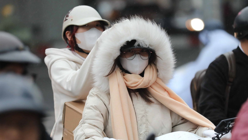 Thời tiết ng&agrave;y 23/1: H&agrave; Nội kh&ocirc;ng mưa, trời r&eacute;t đậm, r&eacute;t hại