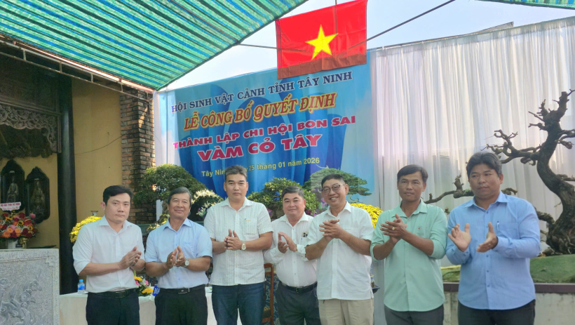 Ra mắt Chi hội Bonsai V&agrave;m Cỏ T&acirc;y