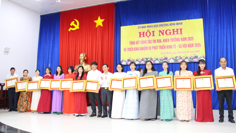 Phường B&igrave;nh Minh: Phong tr&agrave;o thi đua tạo sự lan tỏa s&acirc;u rộng