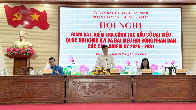 Gi&aacute;m s&aacute;t, kiểm tra c&ocirc;ng t&aacute;c bầu cử đại biểu Quốc hội kh&oacute;a XVI v&agrave; đại biểu HĐND c&aacute;c cấp