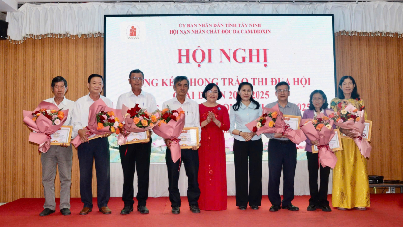 Hội Nạn nh&acirc;n chất độc da cam/dioxin tỉnh tổng kết phong tr&agrave;o thi đua giai đoạn 2021&ndash;2025