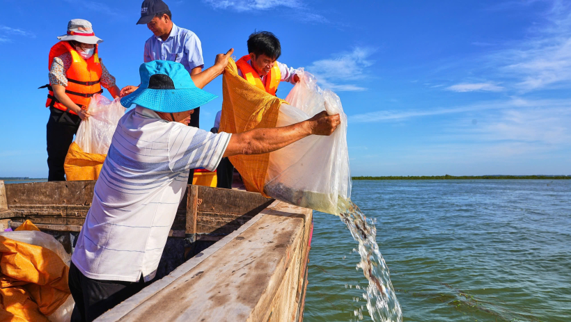 Chung tay t&aacute;i tạo nguồn lợi thủy sản