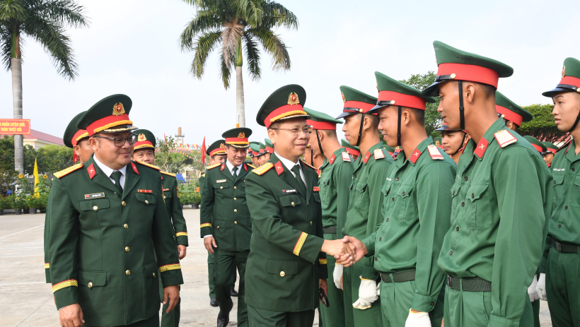 T&acirc;y Ninh: Tổ chức lễ tiễn qu&acirc;n nh&acirc;n ho&agrave;n th&agrave;nh nghĩa vụ qu&acirc;n sự tại ngũ năm 2026