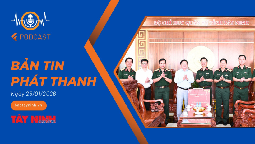 Bản tin ph&aacute;t thanh ng&agrave;y 28/01/2026