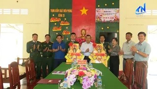 Thường trực Tỉnh uỷ thăm, ch&uacute;c Tết tại x&atilde; Kh&aacute;nh Hưng