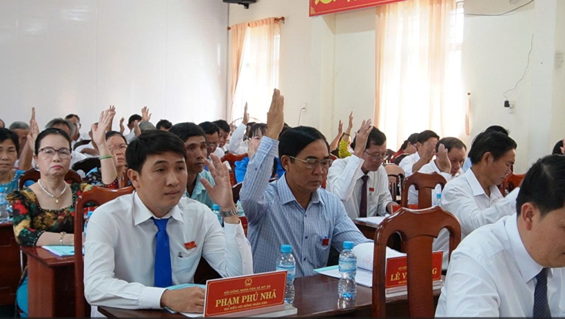 HĐND x&atilde; Mỹ An tổ chức Kỳ họp thứ 4