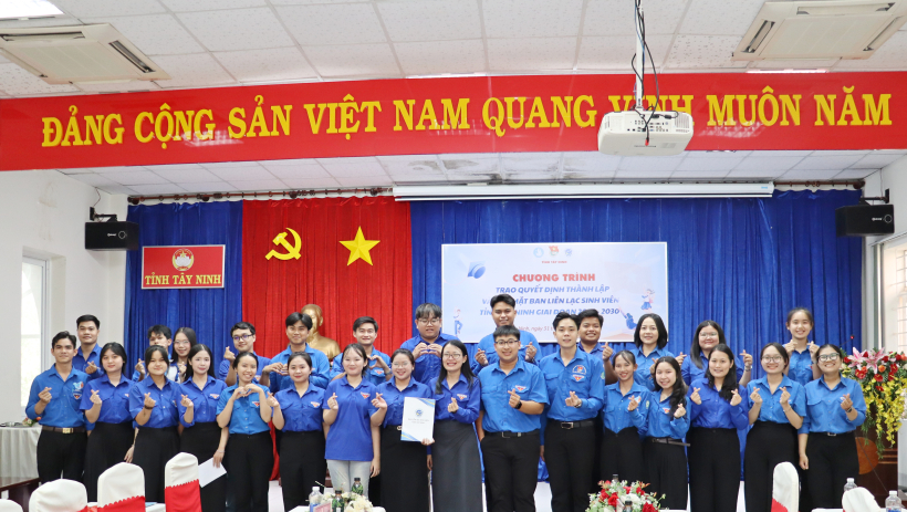 T&acirc;y Ninh: Th&agrave;nh lập Ban Li&ecirc;n lạc sinh vi&ecirc;n giai đoạn 2026 - 2030