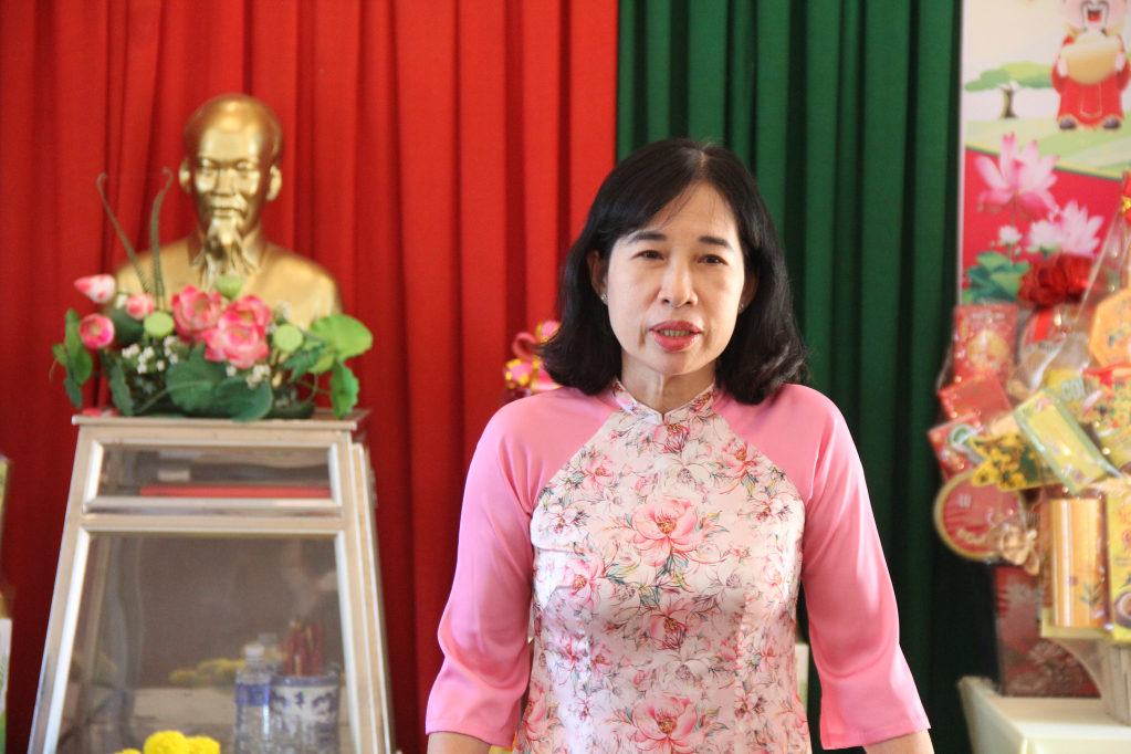 Phó Chủ tịch HĐND tỉnh Đặng Thị Ngọc Mai ghi nhận, biểu dương những kết quả đạt được của các lực lượng trong năm qua 