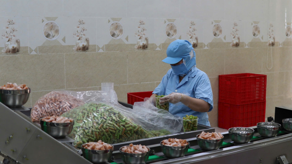 Bánh tráng Cô Út phục vụ thị trường Tết