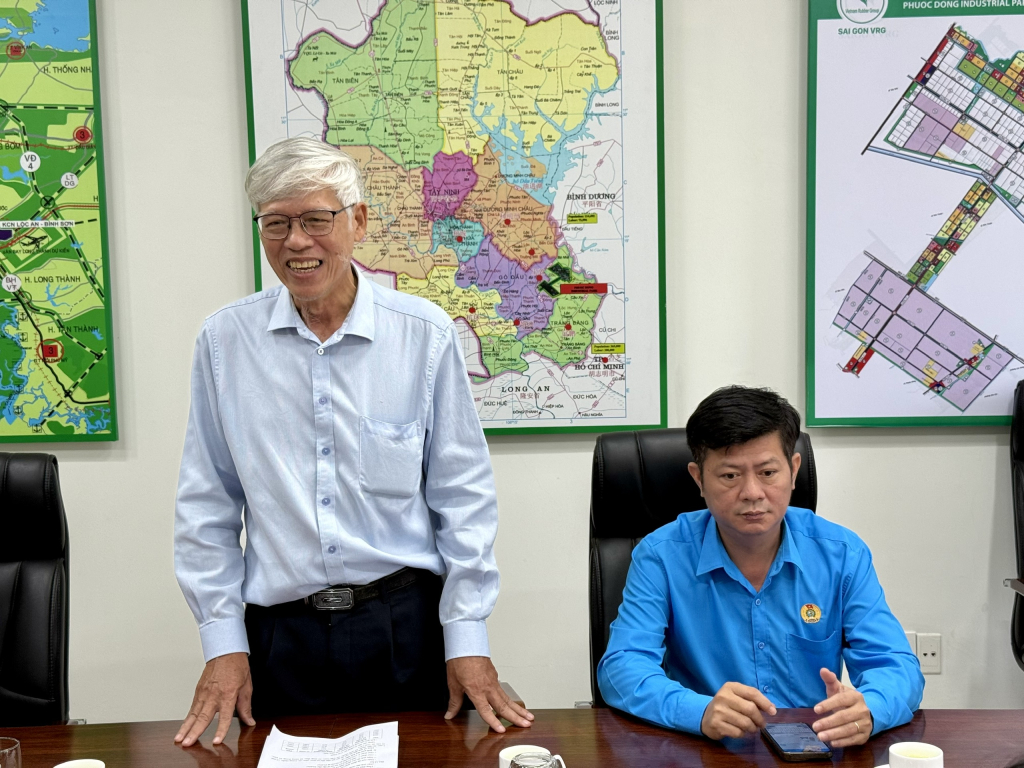 Lãnh đạo Công ty Cổ phần Đầu tư Sài Gòn VRG  cam kết sẽ tiếp tục nỗ lực, đồng hành cùng tỉnh thực hiện tốt nhiệm vụ sản xuất, kinh doanh, phấn đấu đưa doanh nghiệp phát triển bền vữn