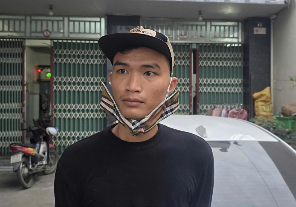 Đối tượng Nguyễn Thanh Tùng bị bắt để phục vụ công tác điều tra