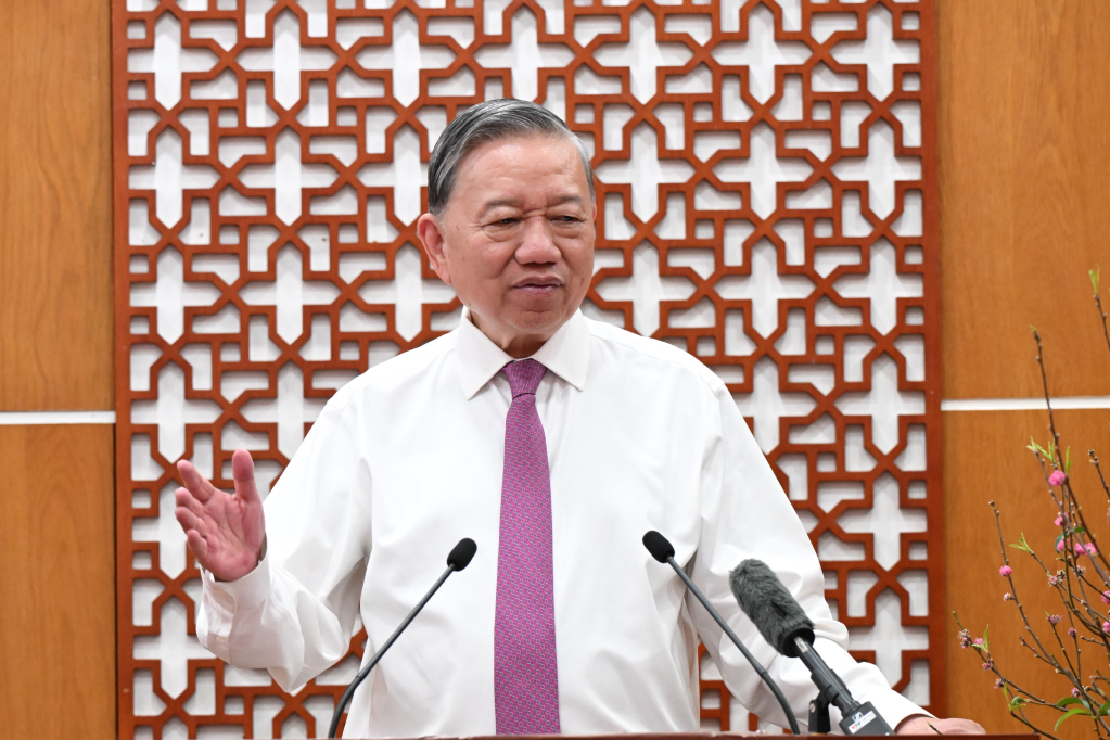 Tổng Bí thư Tô Lâm yêu cầu tỉnh tập trung thực hiện các giải pháp để xây dựng tỉnh Tây Ninh ngày càng phát triển