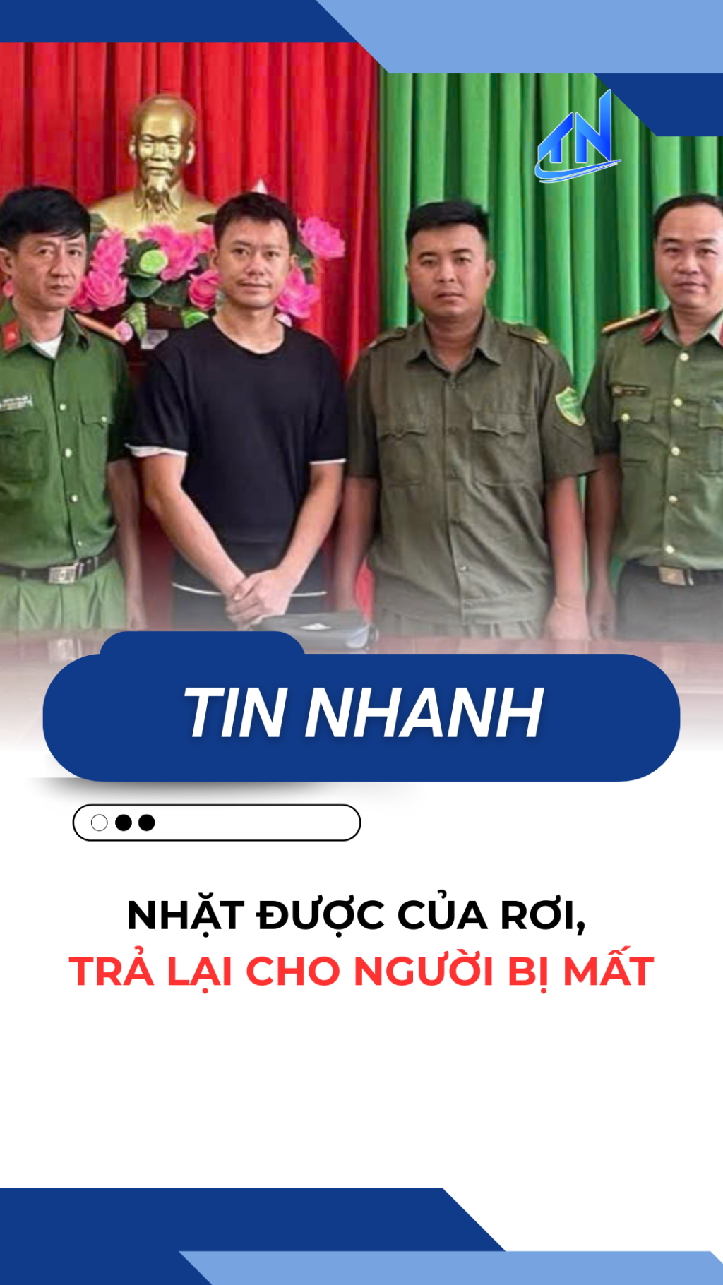 Nhặt được của rơi, trả lại cho người bị mất