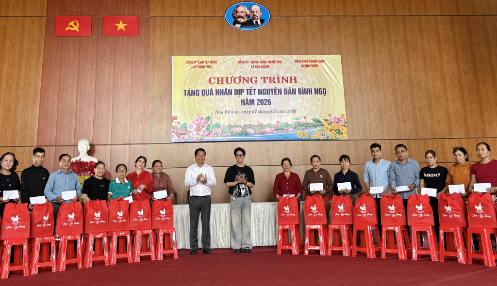Chương trình “Xuân yêu thương” tại xã Hoà Khánh, tỉnh Tây Ninh