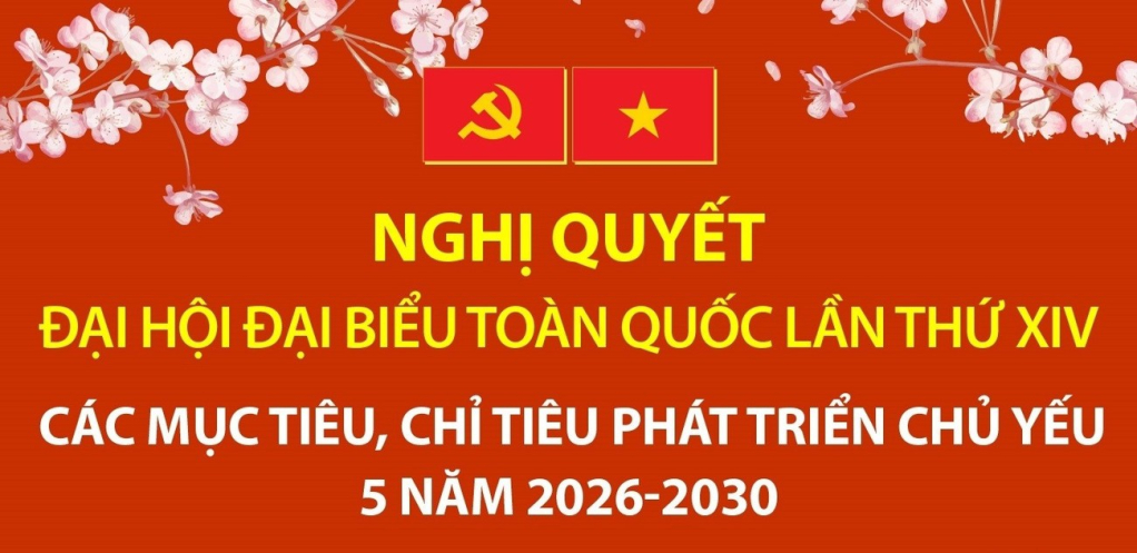 C&aacute;c mục ti&ecirc;u, chỉ ti&ecirc;u ph&aacute;t triển x&atilde; hội chủ yếu 5 năm 2026-2030