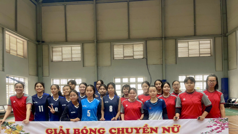 X&atilde; T&acirc;n Trụ: S&ocirc;i nổi Giải b&oacute;ng chuyền nữ mừng Đảng, mừng Xu&acirc;n B&iacute;nh Ngọ 2026