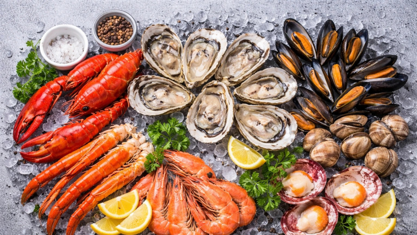 Ăn hải sản c&oacute; vỏ thường xuy&ecirc;n: Bổ sung omega-3, tốt cho miễn dịch, n&atilde;o bộ