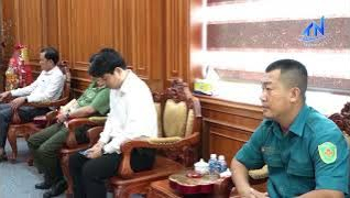 L&atilde;nh đạo C&ocirc;ng an tỉnh thăm, ch&uacute;c Tết Đảng uỷ phường T&acirc;n Ninh