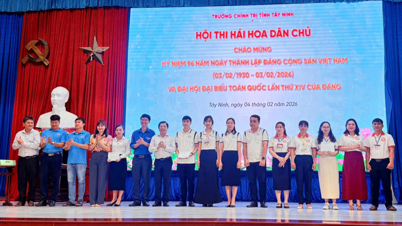 Trường Ch&iacute;nh trị tỉnh T&acirc;y Ninh tổ chức sinh hoạt l&yacute; luận ch&iacute;nh trị