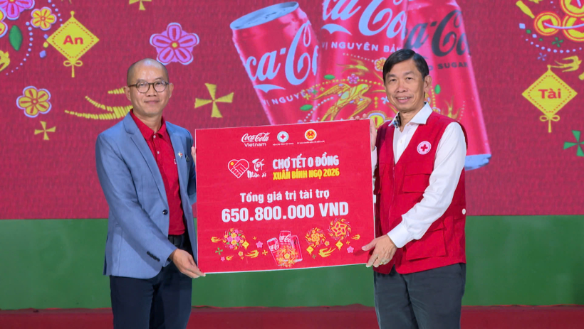 Ấm &aacute;p chương tr&igrave;nh 'Tết nh&acirc;n &aacute;i - Chợ tết 0 đồng'