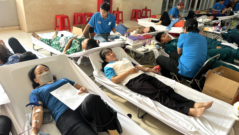 Phường Kiến Tường tiếp nhận m&aacute;u t&igrave;nh nguyện th&aacute;ng 2/2026