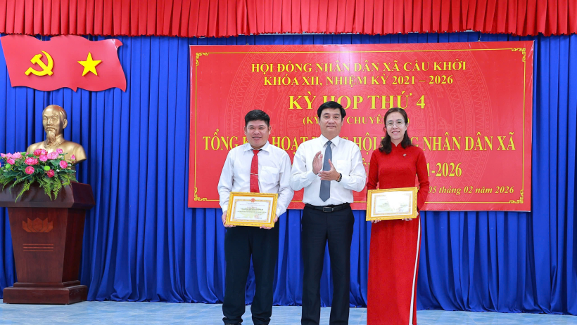 HĐND x&atilde; Cầu Khởi tổng kết hoạt động năm 2025 v&agrave; nhiệm kỳ 2021-2026