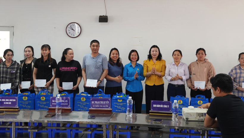 Doanh nghiệp quan t&acirc;m, chăm lo người lao động