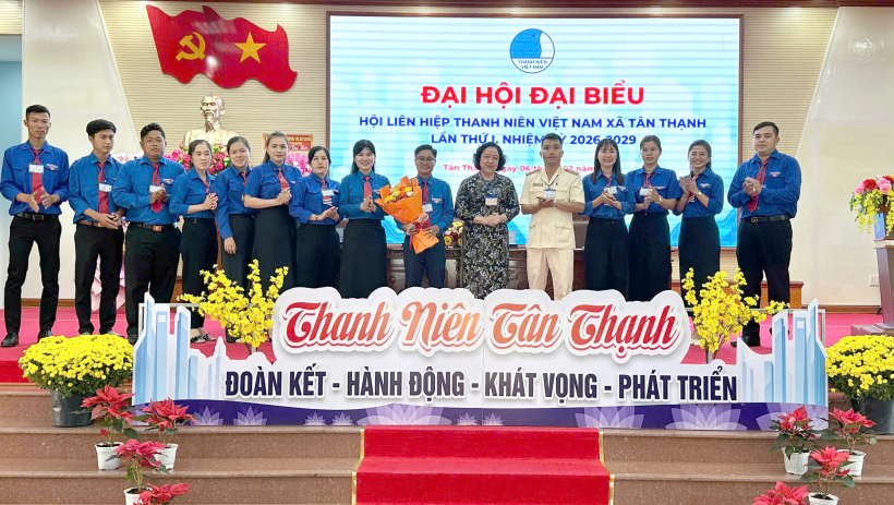 Anh V&otilde; Tiền Phong giữ chức Chủ tịch Hội Li&ecirc;n hiệp Thanh ni&ecirc;n Việt Nam x&atilde; T&acirc;n Thạnh 