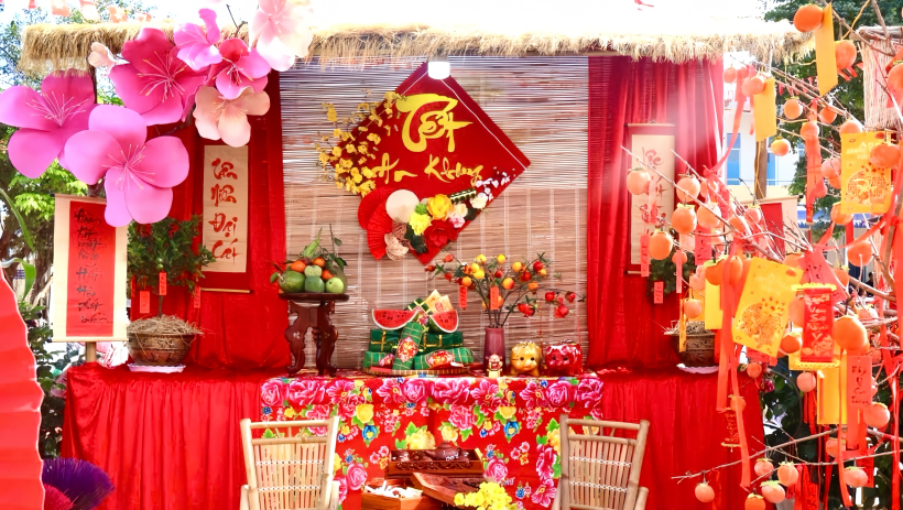 Rộn r&agrave;ng Hội thi trang tr&iacute; tiểu cảnh Tết