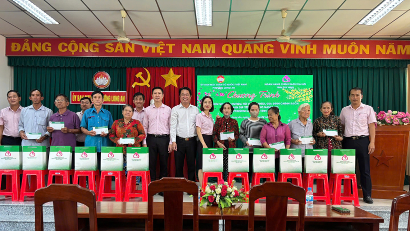 Ng&acirc;n h&agrave;ng Ch&iacute;nh s&aacute;ch x&atilde; hội Chi nh&aacute;nh tỉnh T&acirc;y Ninh chung tay thực hiện hoạt động an sinh x&atilde; hội 