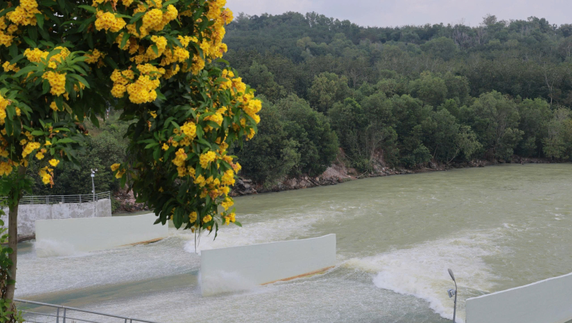 H&ocirc;̀ D&acirc;̀u Ti&ecirc;́ng: Chủ đ&ocirc;̣ng quy trình xả lũ, bảo đảm an toàn h&ocirc;̀ đ&acirc;̣p