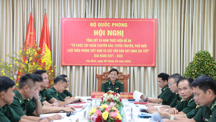 Bộ Tư lệnh Bộ đội Bi&ecirc;n ph&ograve;ng: Tổng kết 5 năm thực hiện đề &aacute;n phổ biến Luật Bi&ecirc;n ph&ograve;ng Việt Nam
