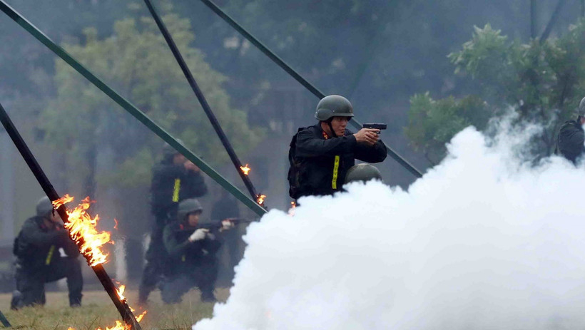 LHQ ch&iacute;nh thức n&acirc;ng cấp cảnh s&aacute;t g&igrave;n giữ h&ograve;a b&igrave;nh Việt Nam l&ecirc;n Cấp độ 3