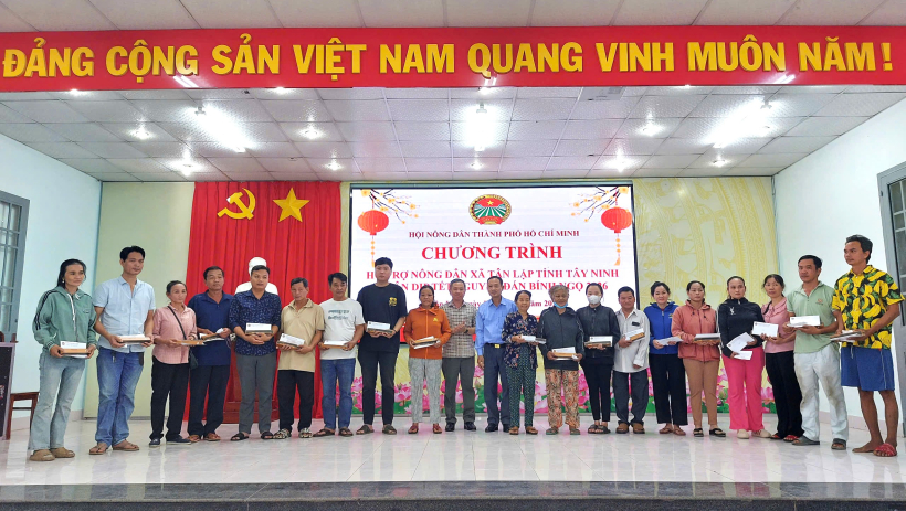 X&atilde; T&acirc;n Lập: Hỗ trợ n&ocirc;ng d&acirc;n c&oacute; ho&agrave;n cảnh kh&oacute; khăn dịp Tết Nguy&ecirc;n đ&aacute;n B&iacute;nh Ngọ 2026